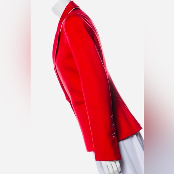 NWT JONATHAN SIMKHAI RED BLAZER - Picture 2 of 9